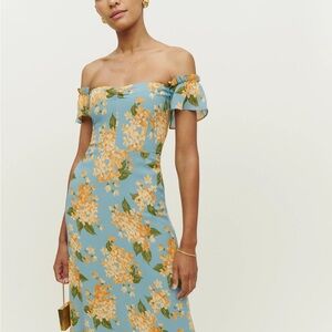 Floral Off-Shoulder Dress